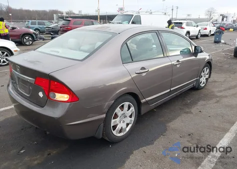 2009 Honda Civic Lx z USA, uszkodzony, nr VIN 2HGFA16589H538200